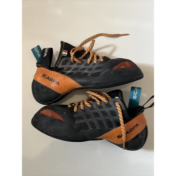 Scarpa Womens Rock Climbing Shoes Size 37.5 US 6.5 (*fits like a VERY snug US 6) - Picture 1 of 13